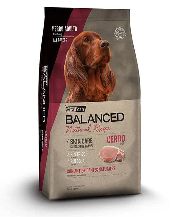 Balanced Natural Recipe Cerdo 15kg