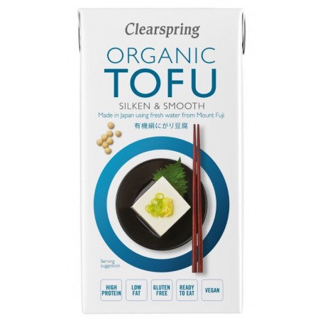 Tofu organic 300 gramos Marca Clearspring