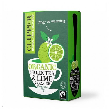 Green tea Lime And Ginger Clipper