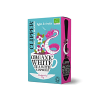 White tea raspberry 20 bags Marca Clipper