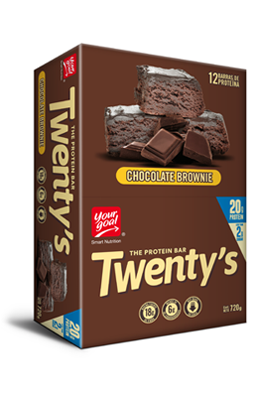 Barrita Twentys Brownie de Chocolate