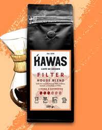 Café filtrado suave grano 250gr kawas