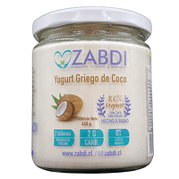 Yogurt Griego de Coco 450Grs.