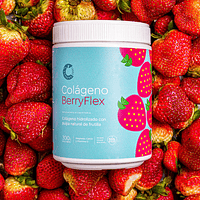 Colageno BerryFlex 300 g con pulpa de frutilla 