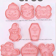 Moldes para hacer galletas de halloween