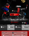 Bicicleta electrica TG Detroit 450 w