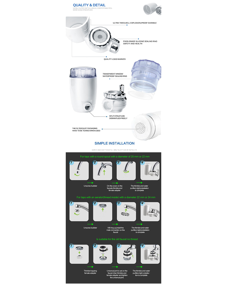 Purificador de Agua JRM-010A/010B