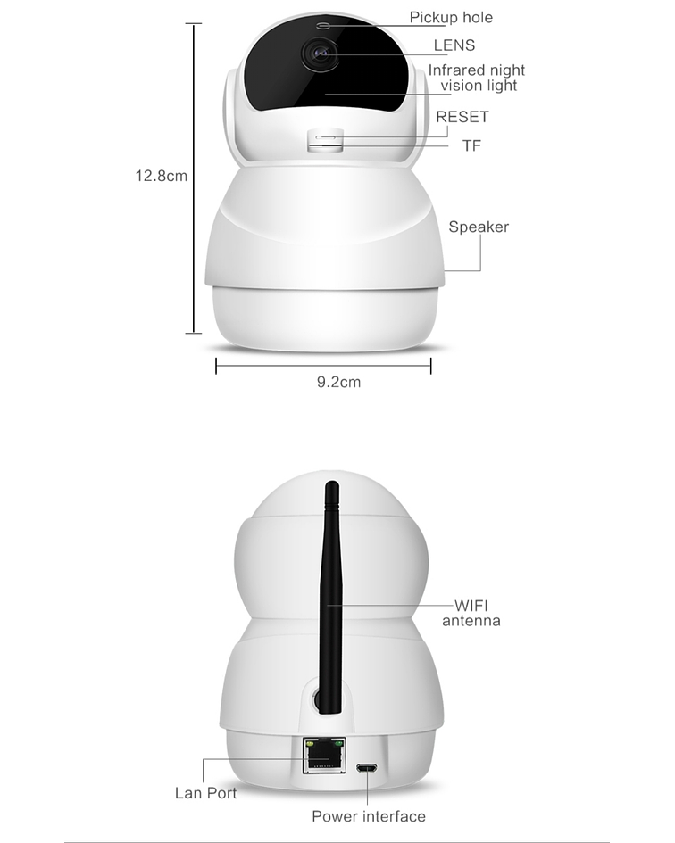 Camara Robótica IP 360 Eye