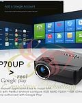 Proyector LED GP70 Android 1200 lummens 