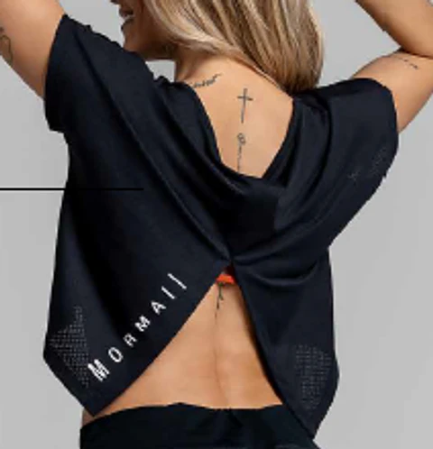CAMISETA CROPPED FEMININA BEACH SPORTS MORMAII 3012
