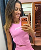 REGATA CROPPED BEACH TENNIS VITORIA MARCHEZINI MORMAII 2026 - Thumbnail 2