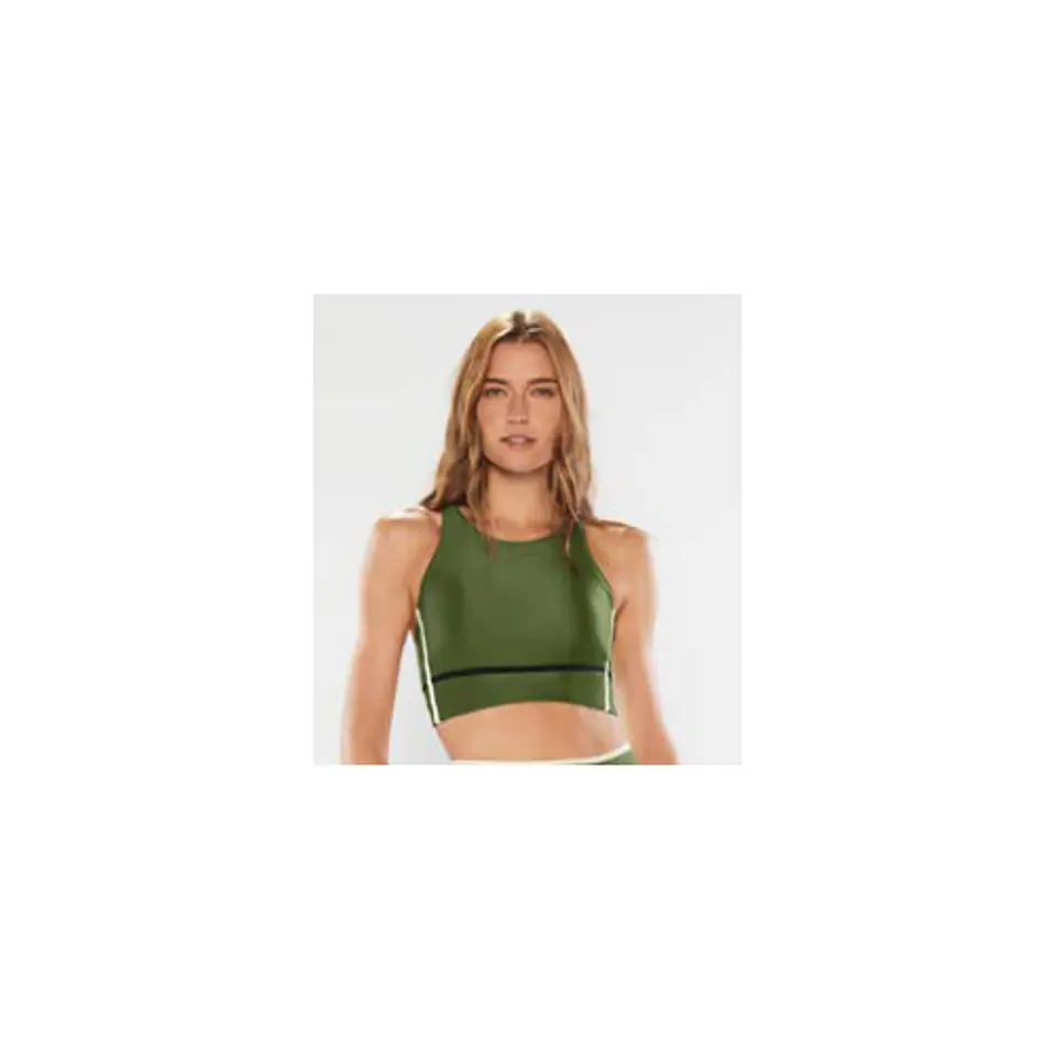 Top Nadado Liso  Power Green 3526 3