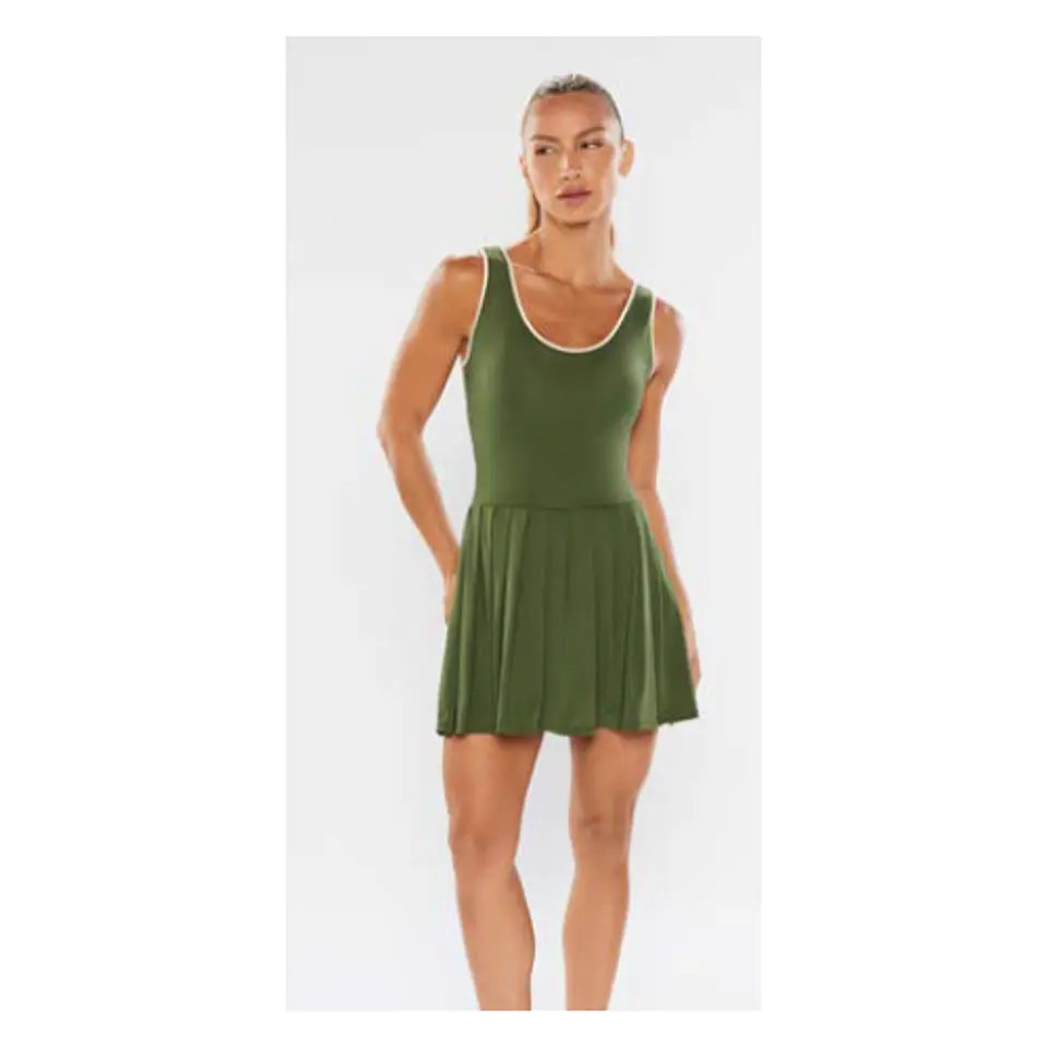 Vestido Liso Power Green - 5944 1