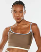 Top Alça Reta Body Peach Almond - 5832 - thumbnail 3