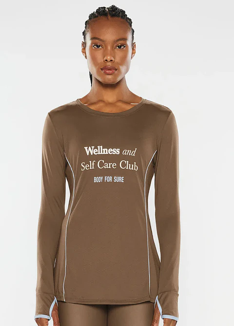 Camiseta Manga Longa Body Fresh Almond - 5831