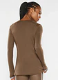 Camiseta Manga Longa Body Fresh Almond - 5831 - Thumbnail 3