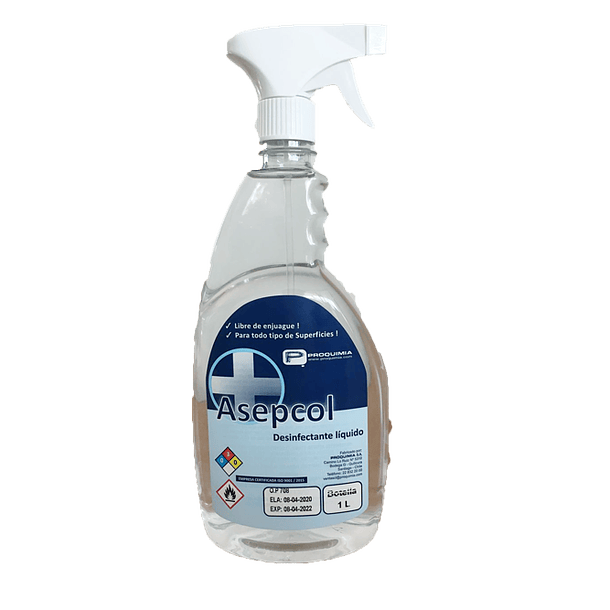 DESINFECTANTE ASEPCOL 1 LT 