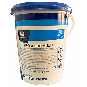 CLORO PISCINAS -PROCLORO MULTI 5 LT