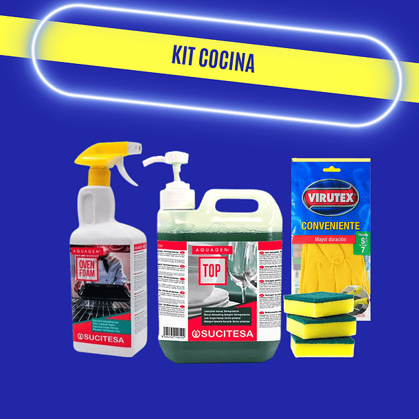 KIT LIMPIEZA COCINA 