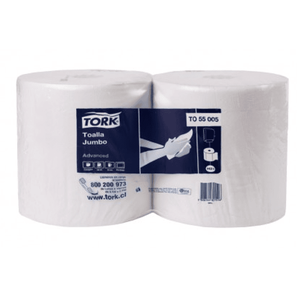 TOALLA ROLLO JUMBO 2X280 METROS 