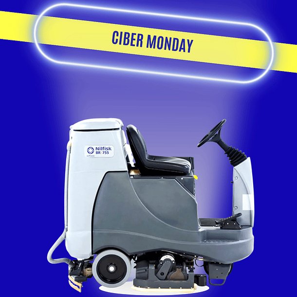 CYBER MONDAY Vacuolavadora Hombre a Bordo Nilfisk BR 855 1