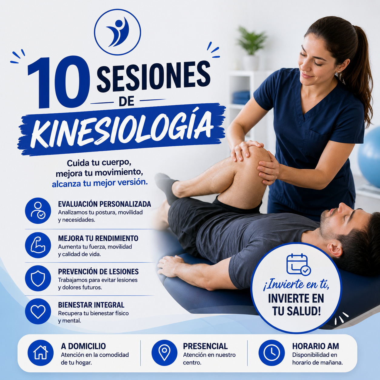 10 sesiones Kinesiologia