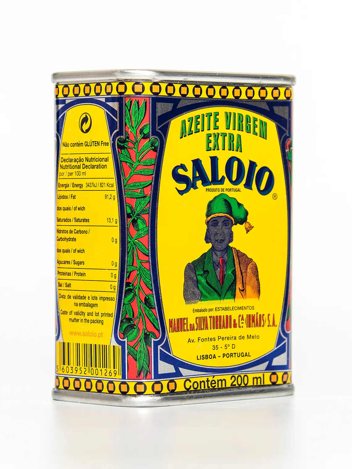 Saloio Virgem Extra 200ml Lata 2