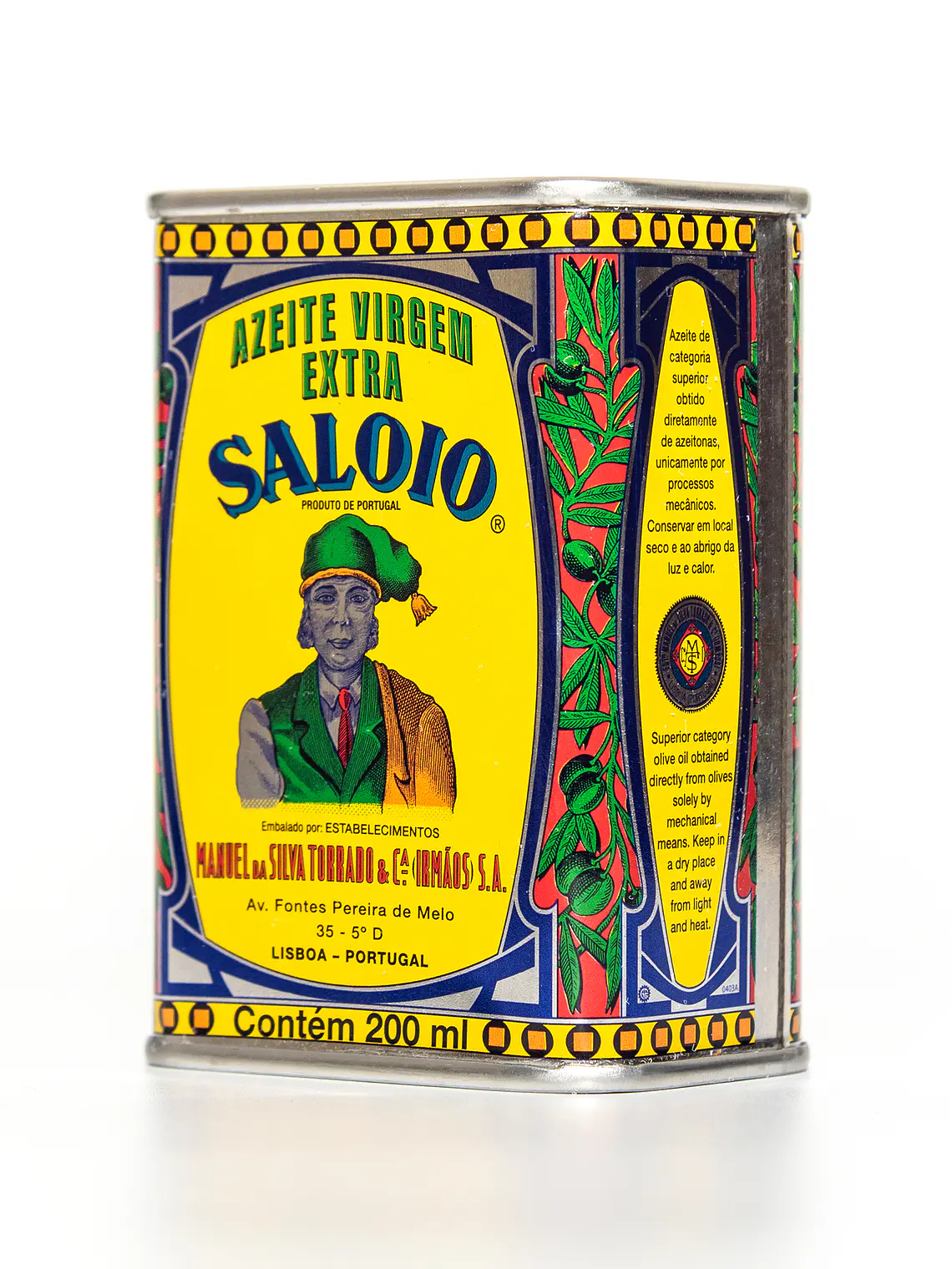 Saloio Virgem Extra 200ml Lata 3