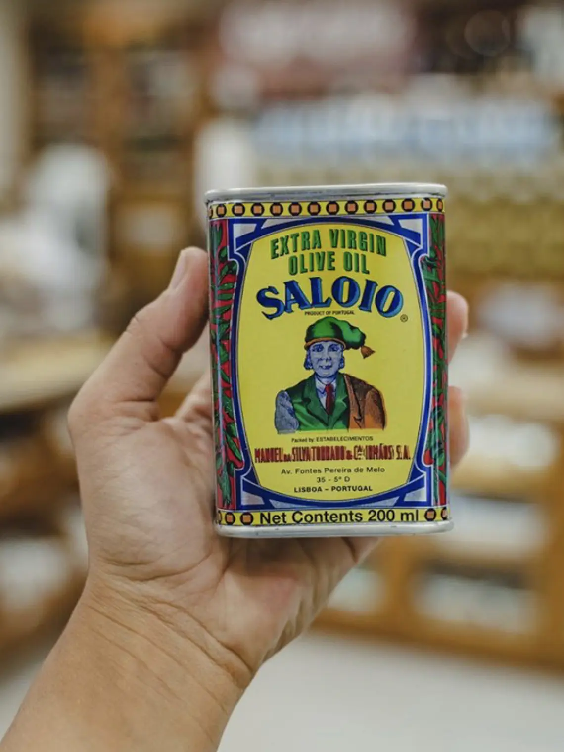 Saloio Virgem Extra 200ml Lata 4