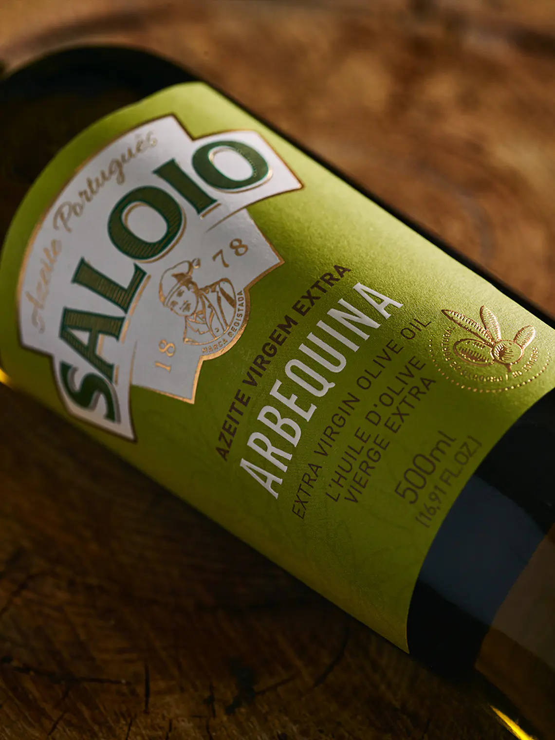 Saloio Virgem Extra Arbequina 500ml Garrafa 3