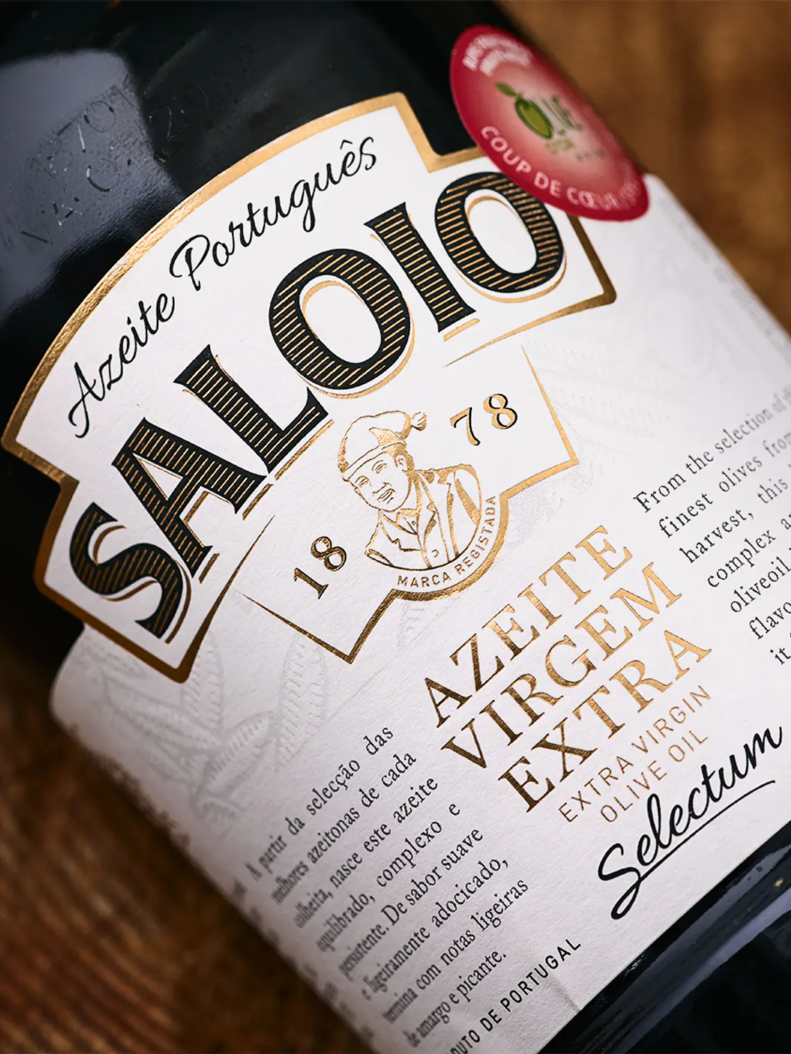 Saloio Virgem Extra Selectum 500ml Garrafa 2