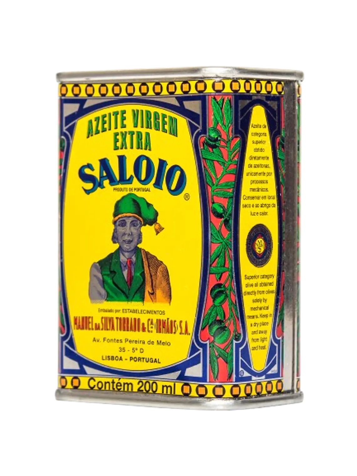 Saloio Virgem Extra 200ml Lata 2