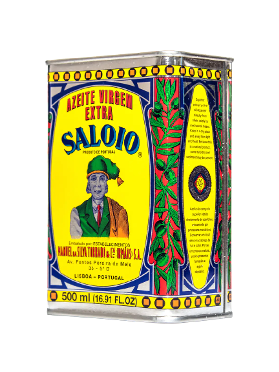 Saloio Virgem Extra 500ml Lata 2