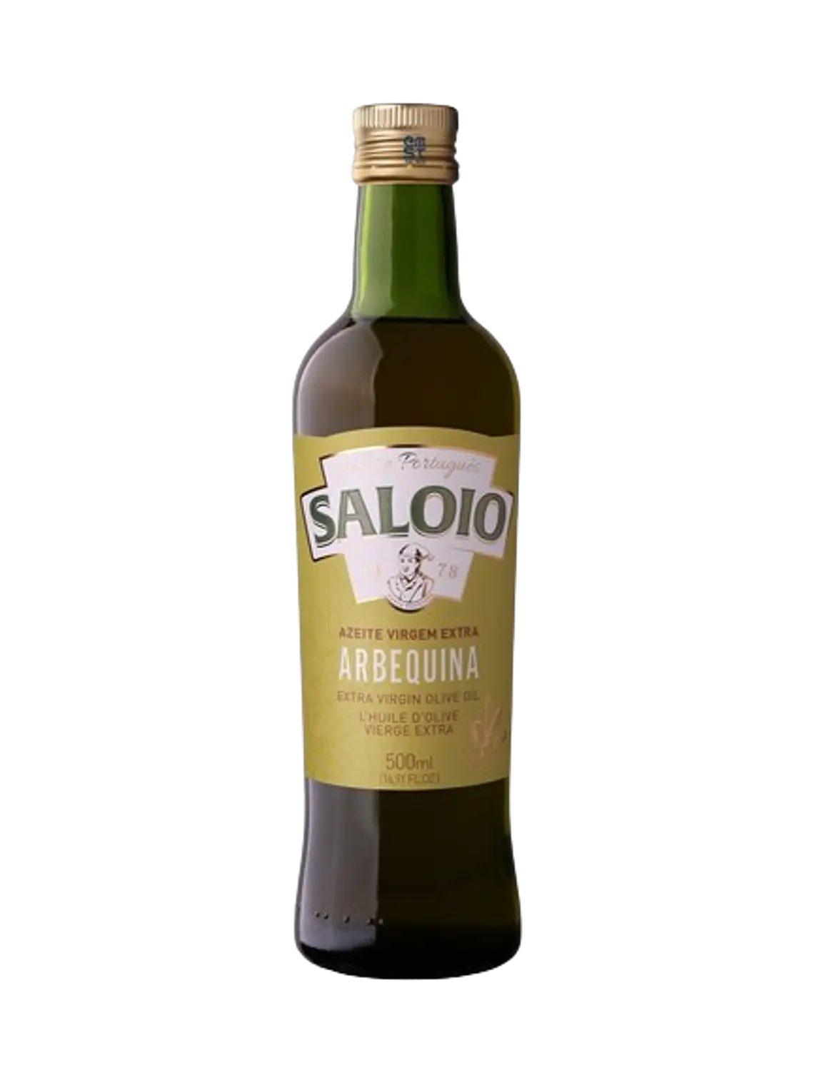 Saloio Virgem Extra Arbequina 500ml Garrafa 1