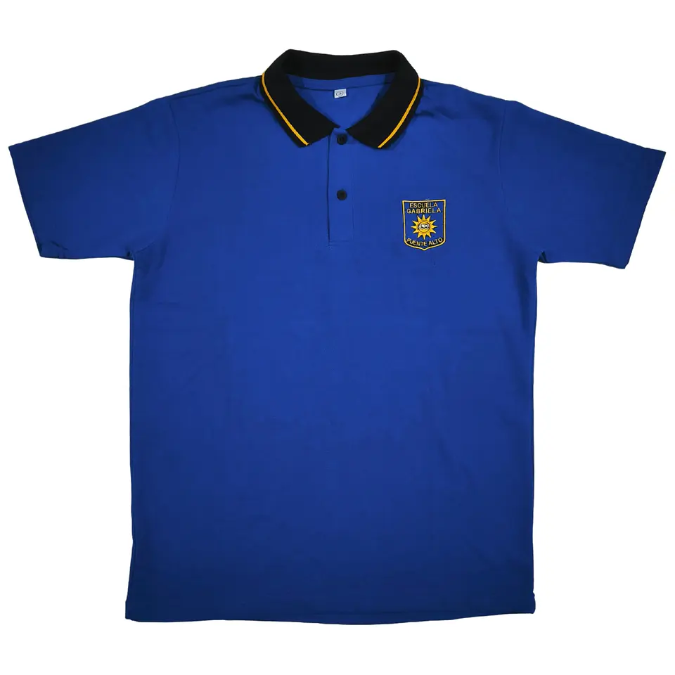 Polera Pique Unisex, Escuela Gabriela  2