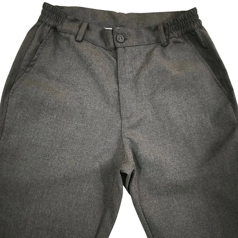 Pantalon de Colegio, Gabardina gris