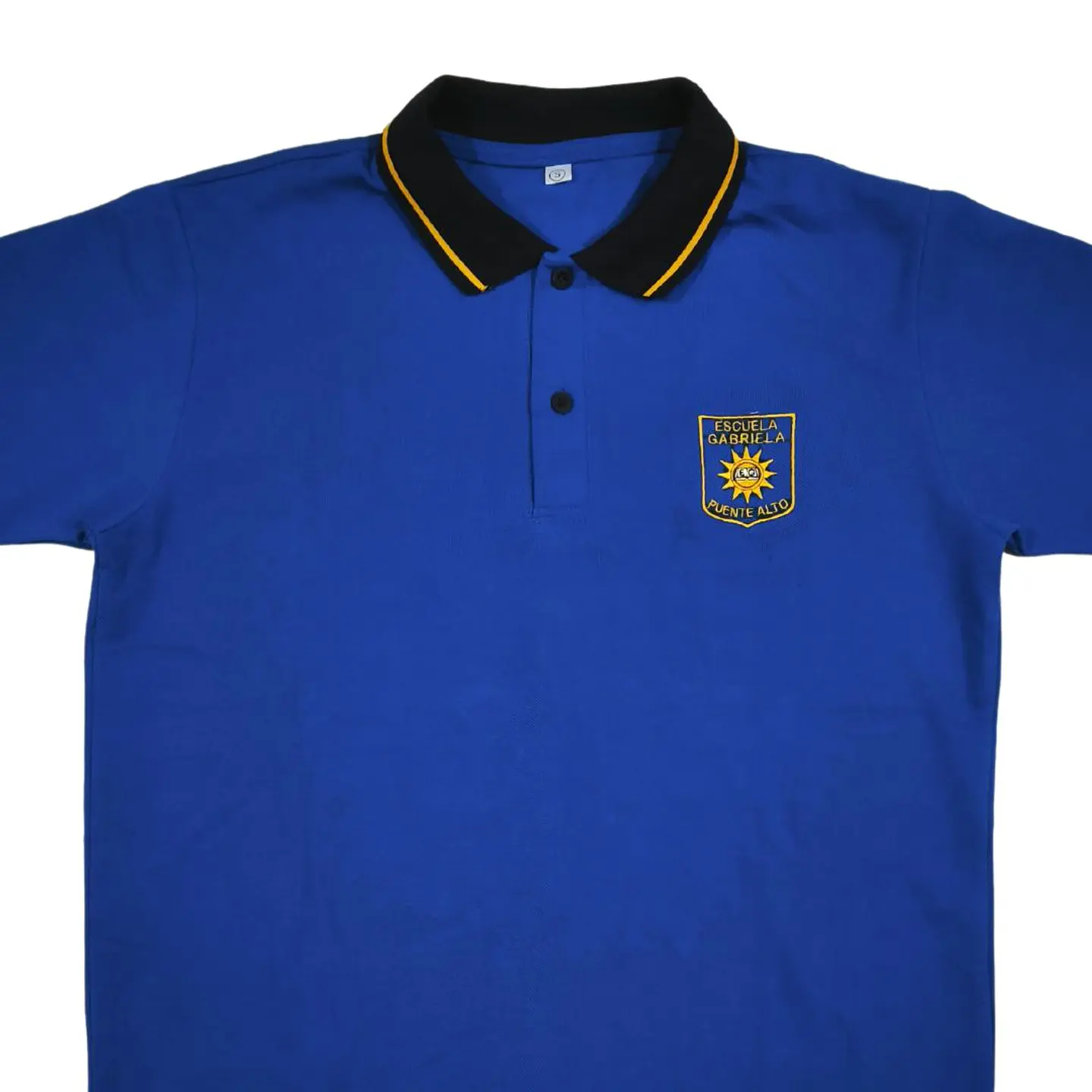 Polera Pique Unisex, Escuela Gabriela  3