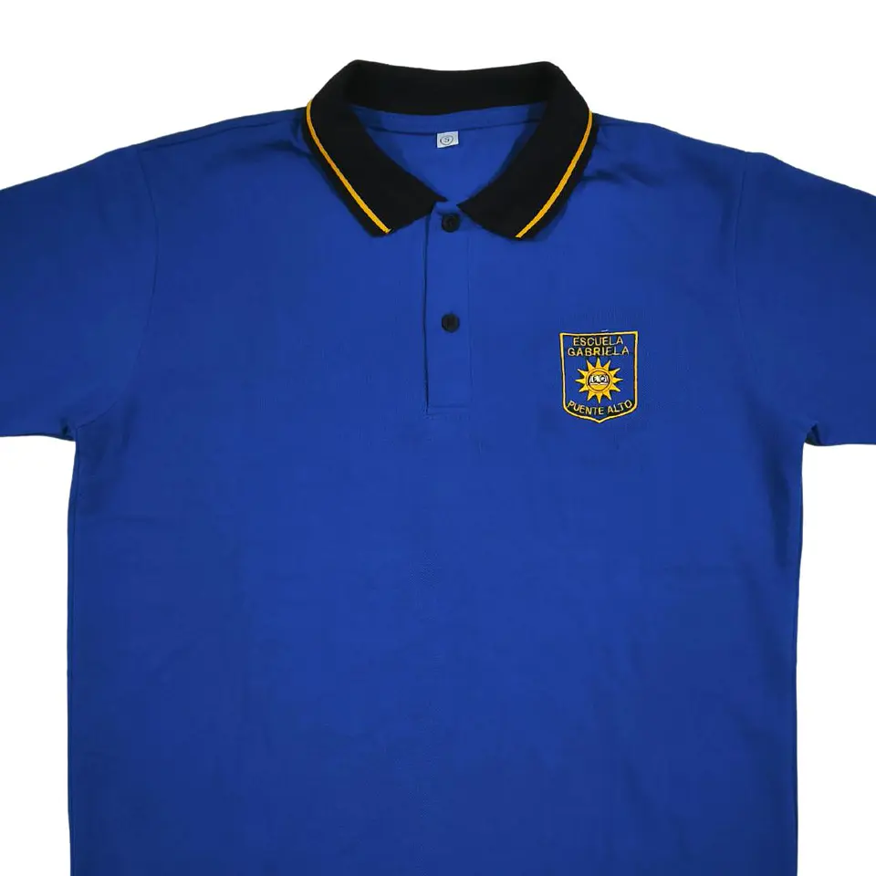 Polera Pique Unisex, Escuela Gabriela  3