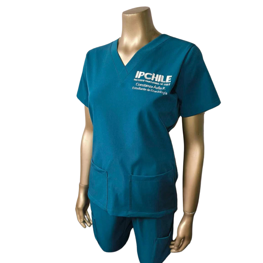 Uniforme Clinico, Kinesiologia IP Chile 1