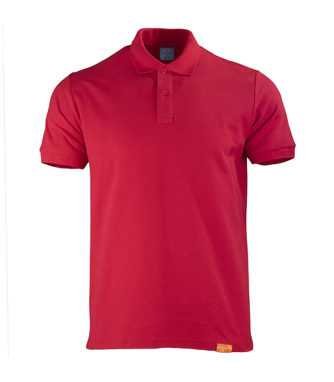 Polera Pique Manga Corta Hombre 80% algodon 