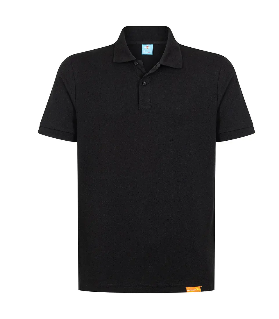 Polera Pique Manga Corta Hombre 80% algodon  3