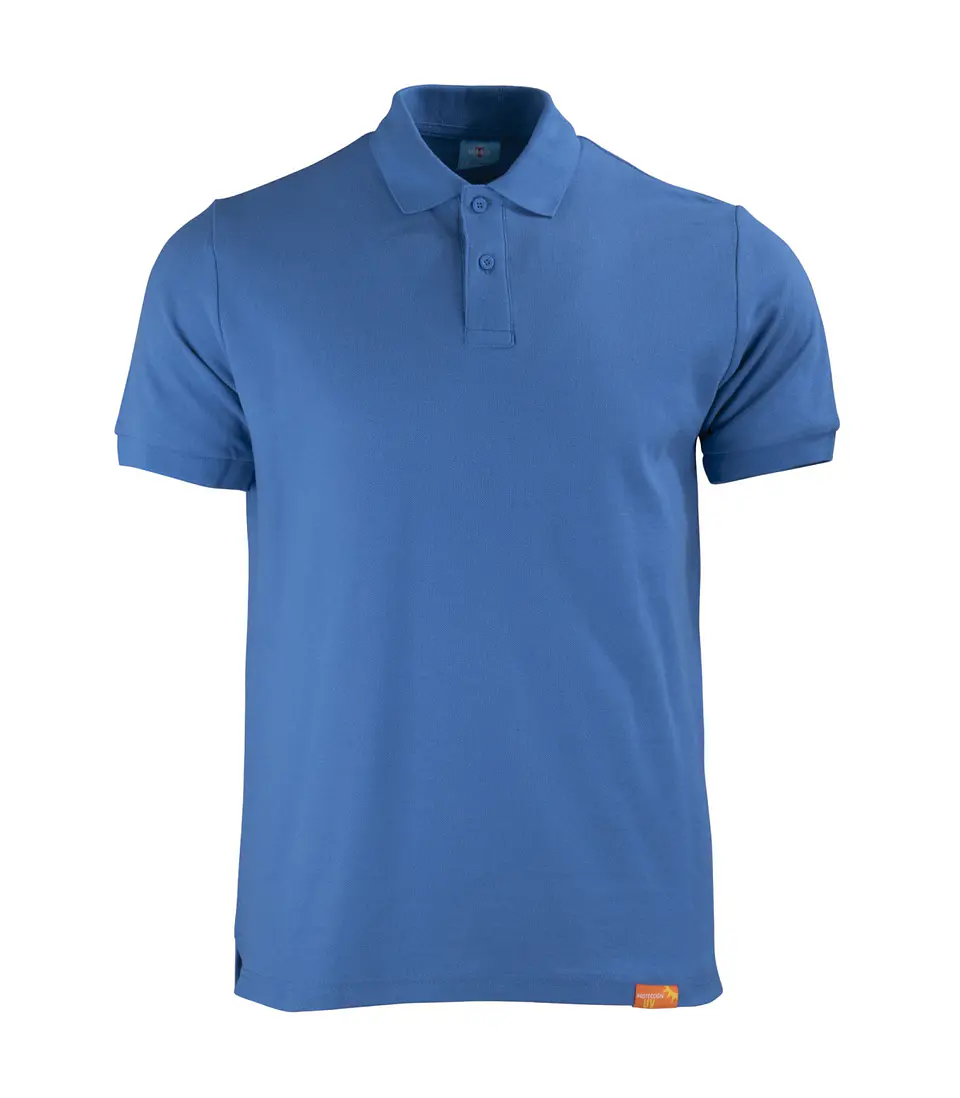 Polera Pique Manga Corta Hombre 80% algodon  7