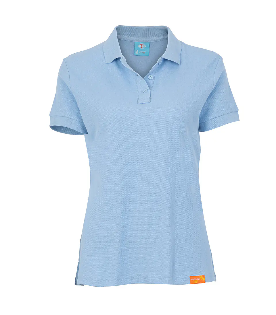 Polera Pique Manga Corta Mujer 80% Algodon 1