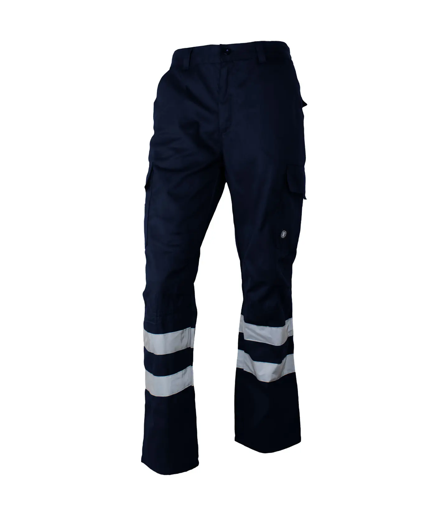 Pantalon Cargo Gabardina con cinta reflectante  7