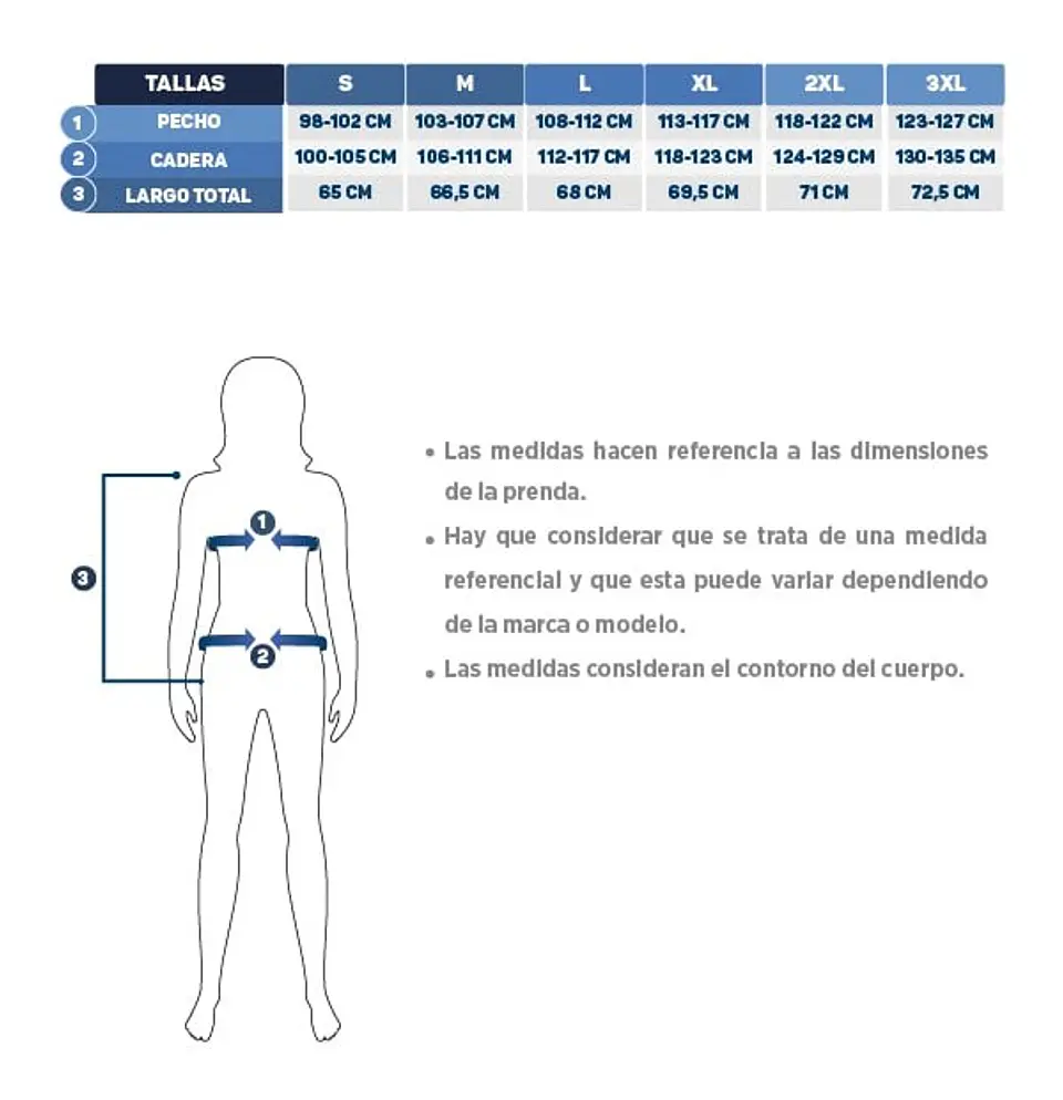 Parka Térmica Ligth Manga Larga Mujer 9