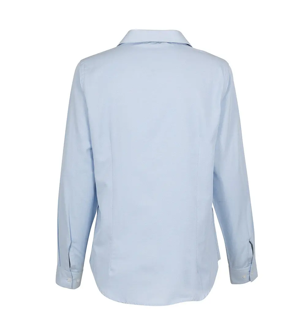 Blusa Oxford Light Manga Larga Mujer 2