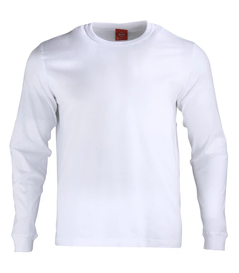 Polera Manga Larga Hombre 100% Algodón