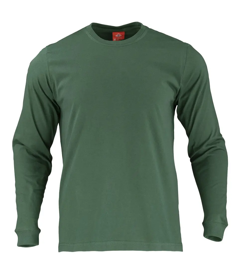 Polera Manga Larga Hombre 100% Algodón 6