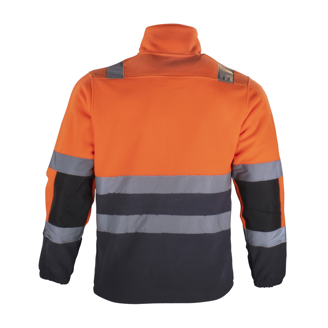 Micropolar Hi-Vis Clase 2 Bi-Color Manga Larga Hombre 4