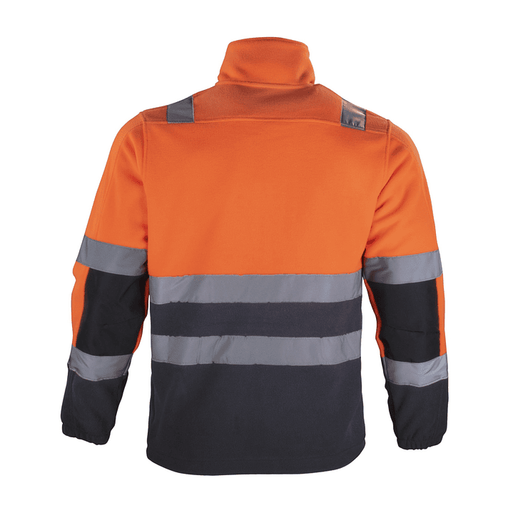 Micropolar Hi-Vis Clase 2 Bi-Color Manga Larga Hombre 4